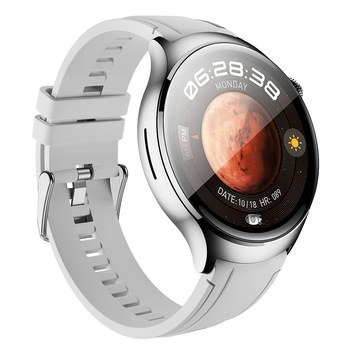 Смарт часы спортивные с поддержкой звонков Smart Watch BOROFONE BD7 Серебряный