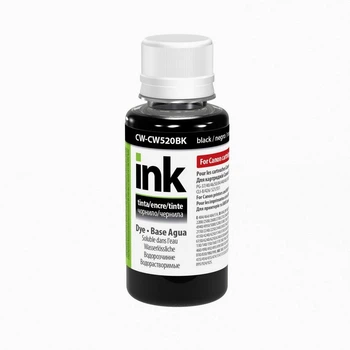 Чернила ColorWay для Canon CW520 PG-37/40/50/440/510/512/520 PGI-5/425/520/525 BK 100ml