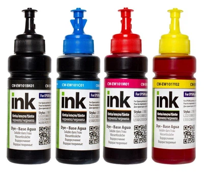 Комплект чернил ColorWay для Epson EW101(№664) 4x100 ml (CW-EW101SET01) L100,110,120,1300,132,200, 210,222