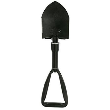 Лопата туристична Shovel 009 Чорний багатофункціональна (SN9QI12847)