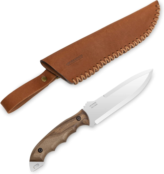 Компактный охотничий Нож из Углеродной Стали HK2 SSH BPS Knives - Нож для рыбалки, охоты, походов