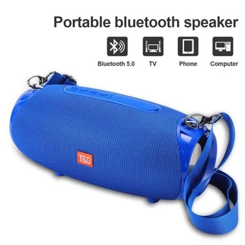 Bluetooth-колонка TG534, с функцией speakerphone, радио, blue