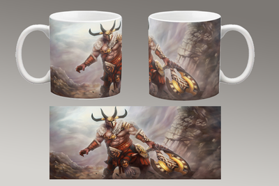 Чашка біла керамічна "DOTA 2" Дота 2 Aurora 47