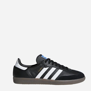 Sneakersy męskie skórzane adidas Originals Samba OG B75807 42.5 (8.5UK) 27 cm Czarne (4059811988607)