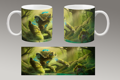 Чашка біла керамічна "DOTA 2" Дота 2 Aurora 70