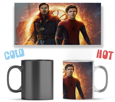 Чашка Хамелеон Spider Man: No Way Home (Человек паук: Нет пути домой) 30 Aurora