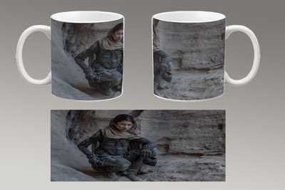 Чашка біла керамічна "ДЮНА" DUNE 18 Aurora