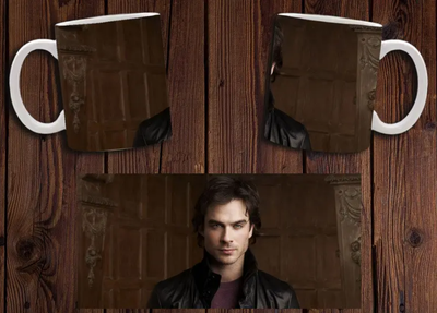 Чашка белая керамическая "Дневники вампира" The Vampire Diaries 21 Aurora
