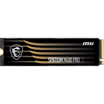 SSD диск MSI Spatium M480 Pro M.2 2280 PCIe 4.0 x4 NVMe 3D NAND TLC 2ТВ (S78-440Q600-P83)