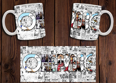 Чашка белая керамическая "Ван Пис" One Piece 14 Aurora