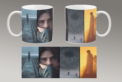Чашка біла керамічна "ДЮНА" DUNE15 Aurora
