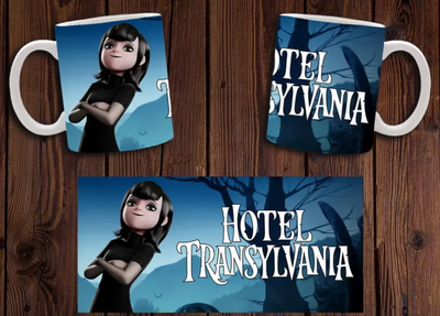 Чашка белая керамическая "Монстры на каникулах" Hotel Transylvania 21 Aurora