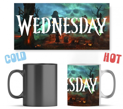Чашка Хамелеон Венздей Wednesday 14 Aurora