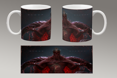 Чашка біла керамічна "Diablo 4" Діабло 44 Aurora