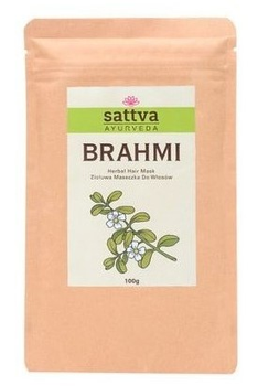 Proszekdo włosów Sattva Ayurveda Brahmi Powder wzmacniający 100 g (5903794180765)
