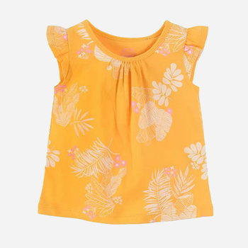 Koszulka na ramiączkach dziecięca dla dziewczynki Cool Club CCG2402693 98 cm Zółta (5903977286581)