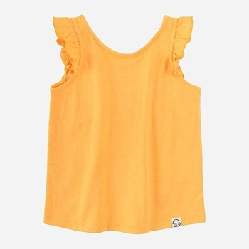 Koszulka dziecięca dla dziewczynki Cool Club CCG2412565 116 cm Zółta (5903977289377)