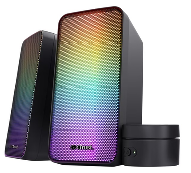 Акустична система / колонки Trust GXT 611 WEZZ RGB підсвічування / AUX / USB (24587_TRUST)