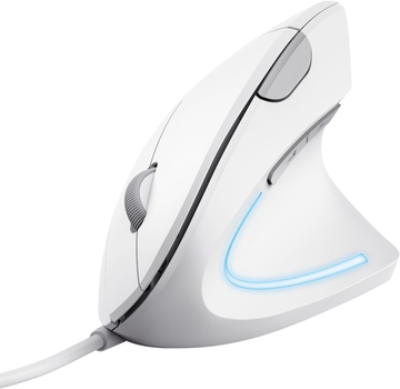 Проводная компьютерная мышь Trust Verto Ergonomic USB-A / 1000 - 1600 dpi Белый (25133_TRUST)