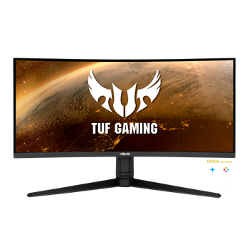 Монітор РК 34" Asus VG34VQL1B VA/3440х1440/165Гц/Display Port/HDMI/USB вигнутий екран Чорний
