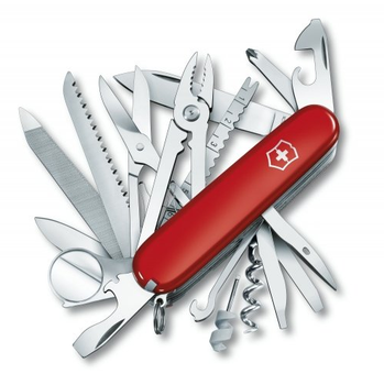 Классический швейцарский мультитул Victorinox SwissChamp Red - 17 функций