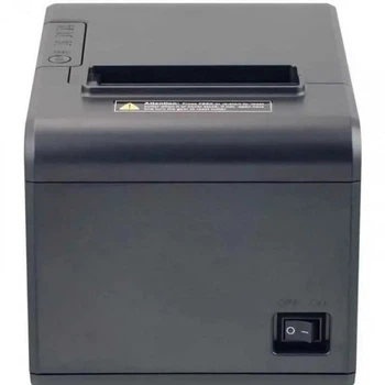 Чековий принтер Xprinter термодрук 260 мм/с стрічка 80 мм авторізак Чорний (XP-Q804S)