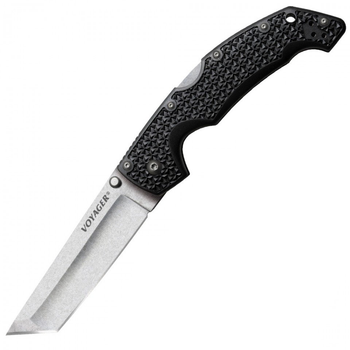 Ніж складаний Cold Steel Voyager Large TP Black замок Tri-Ad Lock 29AT