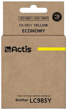 Картридж Actis для Brother LC985Y Standard 19.5 мл Yellow (KB-985Y)