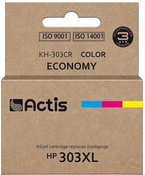 Картридж Actis для HP 303XL T6N03AE Premium 18 мл Cyan/Magenta/Yellow (KH-303CR)