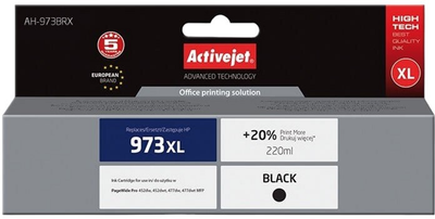 Tusz Activejet do HP 973XL L0S07AE Premium 220 ml Black (AH-973BRX)