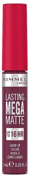Жидкая матовая помада для губ Rimmel Lasting Mega Matte Liquid Lip Colour 930 Ruby Passion 7.4 мл (3616304350597)
