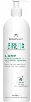 Żel do mycia twarzy Cantabria Labs Biretix do higieny skóry tłustej i trądzikowej 400 ml (8470002116511)