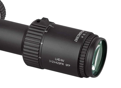 Приціл Discovery Optics LHD-NV 3-12x42 SFIR SFP (30 мм, підсвічування)