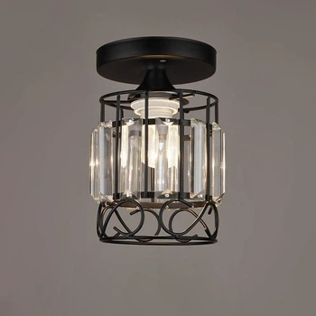 Люстра потолочная Light House SR-19332/1H BK D125*H190 черная