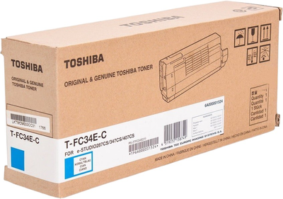 Тонер-картридж Toshiba T-FC34EC Cyan (6A000001524)