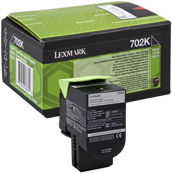 Toner Lexmark 702 XK Black (70C2XK0)