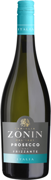 Вино ігристе Zonin Prosecco Frizzante біле 0.75 л 10.5% (8002235007313_8002235004022)