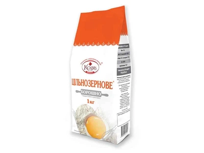 Борошно Козуб Продукт 1кг пшеничне цільнозернове