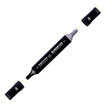 Маркер спиртовий Finecolour Brush 384 блідий лимон YG384 (EF102-384N)