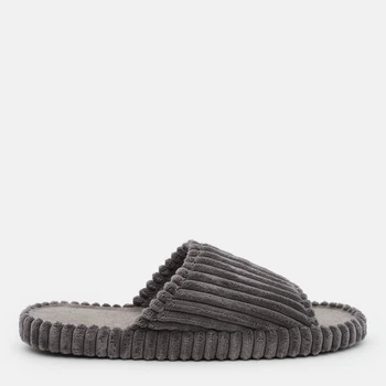 Чоловічі домашні капці з відкритим носком FX shoes Лотос 7308 45 30 см Димчасті (2820000019226)