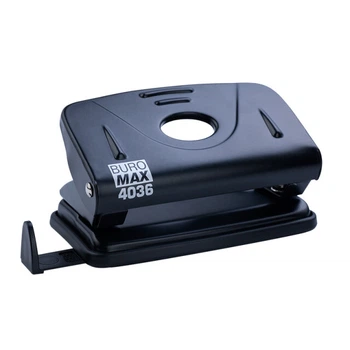 Дырокол BuroMax 4036 10 листов 5.5 мм металл черный (BM.4036-01)
