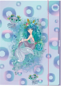 Папка картонная на резинке А3 Pelikan Mermaid (276894)