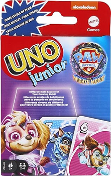 Gra planszowa Mattel UNO Junior Psi Patrol 2 (0194735170807)