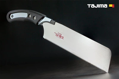 Пила ручная японская по дереву TAJIMA Premium Japan Pull GNT-240T двухкомпонентная ручка 240 мм (1103-2600)
