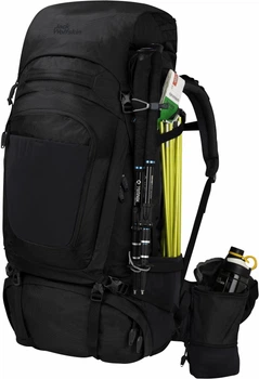 Рюкзак Jack Wolfskin Denali 65+10 Men 2010061-6000 Черный (4064993639865)