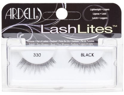 Пара штучних вій Ardell Lash Lites на смужці 330 Black (74764613301)