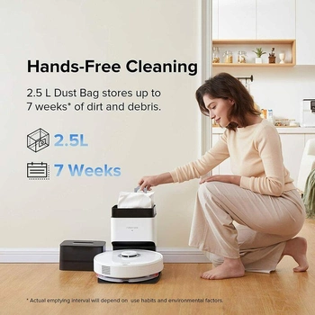 Robot sprzątający Roborock Vacuum Cleaner Q7 Max+ White (6970995784879)