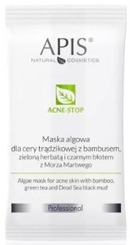 Maska Apis Acne-Stop Algae z bambusem i zieloną herbatą dla cery trądzikowej 20 g (5901810006228)