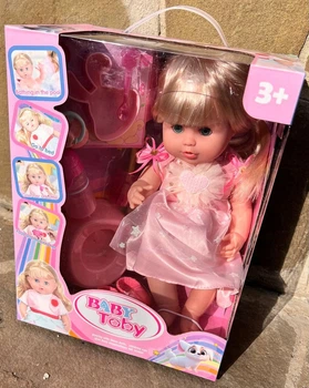 Лялька з волоссям Baby Toby звук заплющує очі аксесуари 35 см (W322018C4)