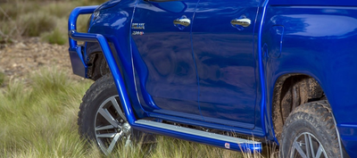 Боковые защитные дуги Summit для Toyota Hilux 2015+ для авто с расширенным кузовом ARB 4414520 (new 4414630)